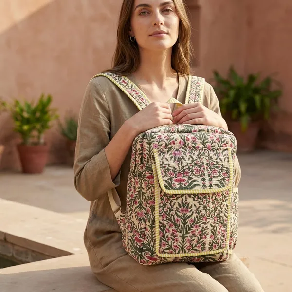 Yellow_Cotton_Hand_Block_Quilted_Tote_Bag_For_Women