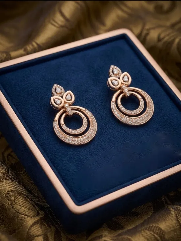 Rose_Gold_Brass_Premium_&_Fancy_Design_Earrings_For_Women_&_Girl