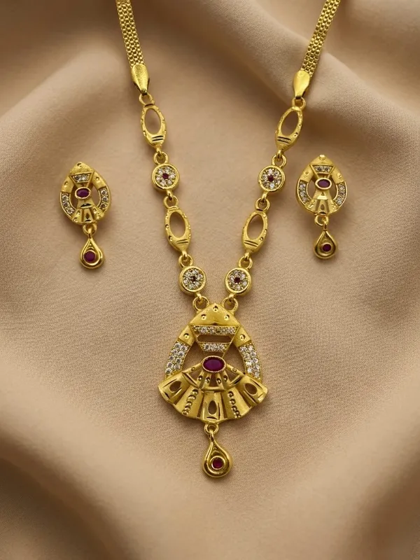 Gold_Brass_Premium_&_Fancy_Design_Necklaces_For_Women_&_Girl