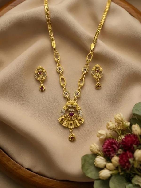 Gold_Brass_Premium_&_Fancy_Design_Necklaces_For_Women_&_Girl