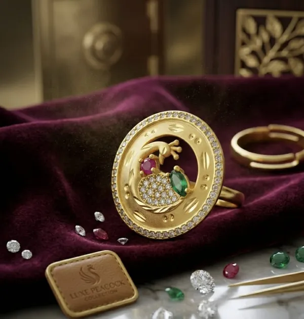 Gold_Brass_Premium_&_Fancy_Design_Rings_For_Women_&_Girl