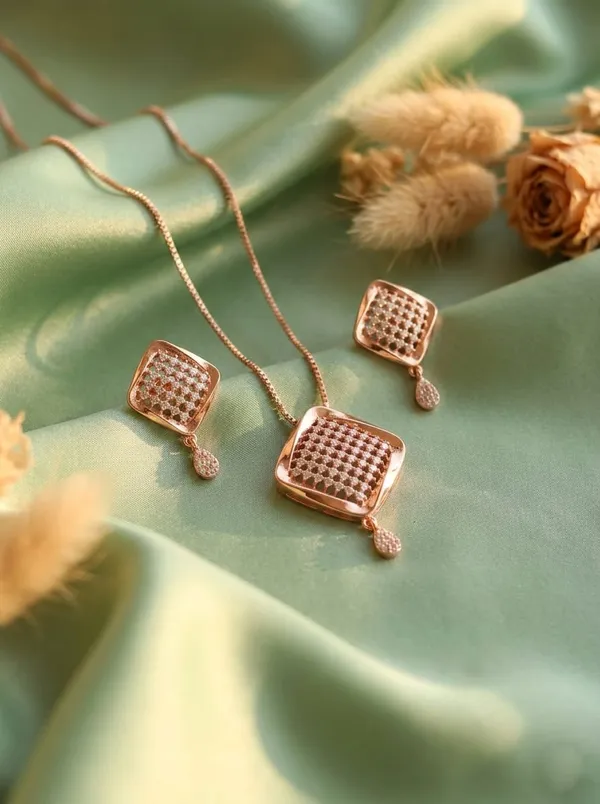 Rose_Gold_Brass_Premium_&_Fancy_Design_Pendant_Set_For_Women_&_Girl