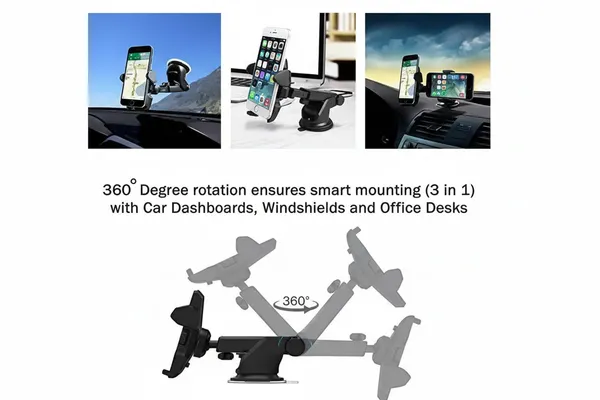 Revolex_Zoom_Star_Pros_Car_Mobile_Holder_Black