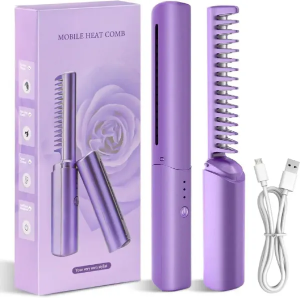 Portable_Usb_Heated_Hair_Comb_Straightener