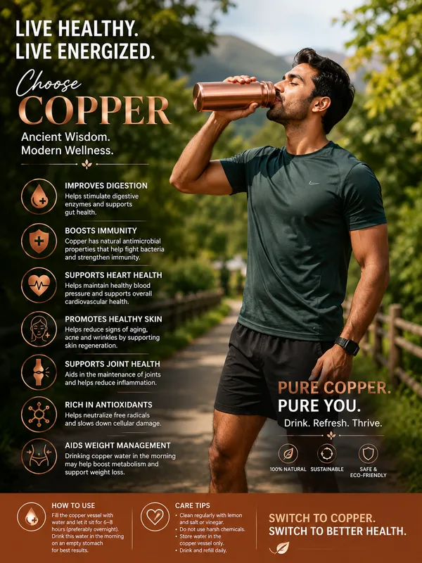 900Ml_|_Premium_Copper_Water_Bottle_With_Kewpie_Angel_Design