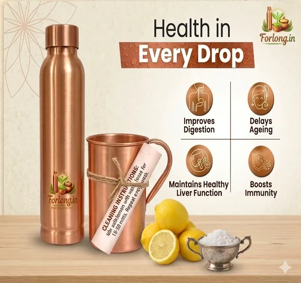 900Ml_|_Premium_Copper_Water_Bottle_With_Kewpie_Angel_Design
