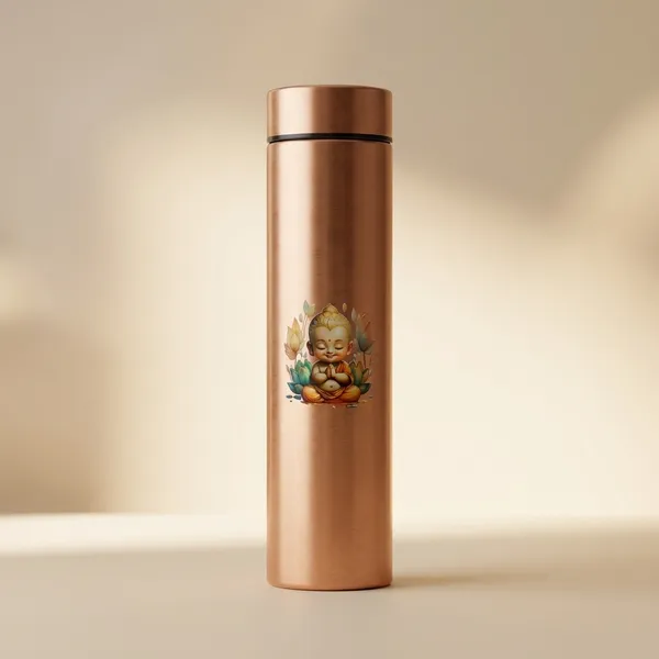900Ml_|_Premium_Copper_Water_Bottle_With_Kewpie_Angel_Design