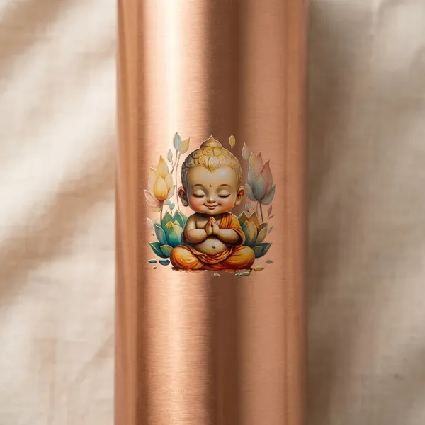 900Ml_|_Premium_Copper_Water_Bottle_With_Kewpie_Angel_Design