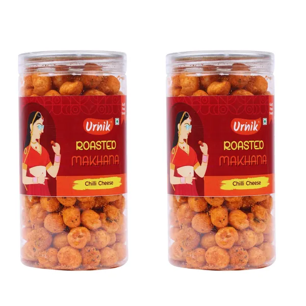 Roasted_Makhana_Chili_Cheese_Flavour_Airtight_Jar_Pack_Of_2