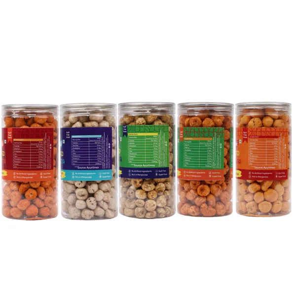 Roasted_Makhana_Snack_Jars_Chilli_Cheese_Flavour_Pack_Of_5