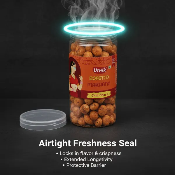 Roasted_Makhana_Chili_Cheese_Flavour_Airtight_Jar_Pack_Of_2