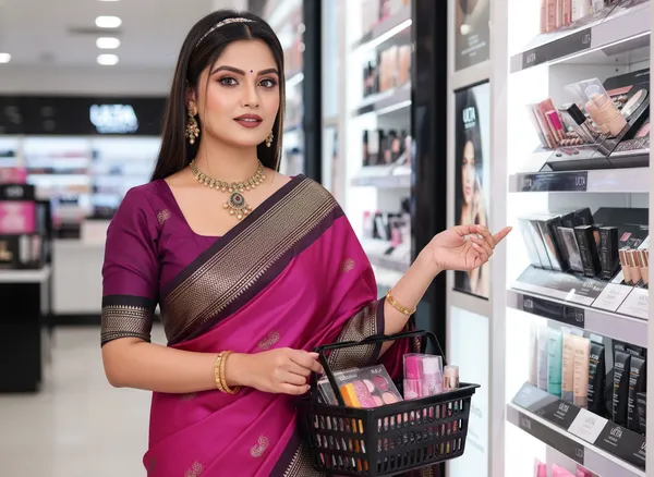 Rani_Pink_Cotton_Silk_Traditional_Saree_With_Running_Blouse_For_Women