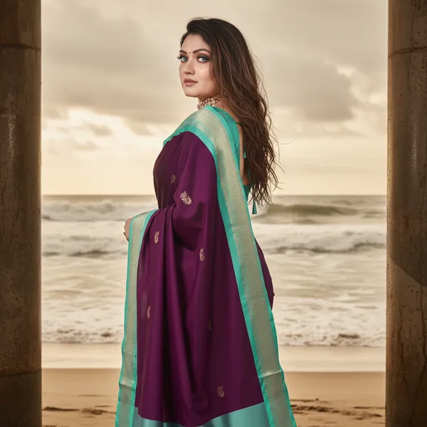 Purple_Cotton_Silk_Traditional_Saree_With_Running_Blouse_For_Women