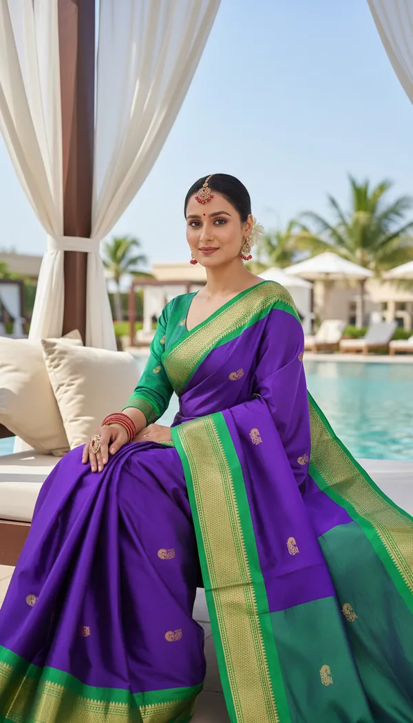 Purple_Cotton_Silk_Traditional_Saree_With_Running_Blouse_For_Women