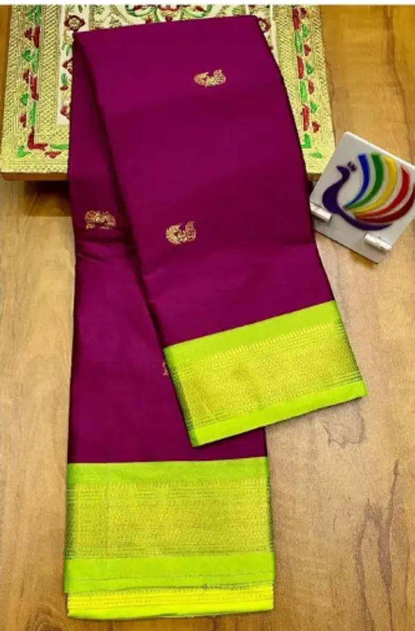 Purple_Cotton_Silk_Traditional_Saree_With_Running_Blouse_For_Women