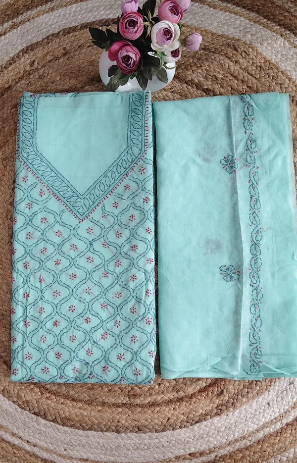 Ocean_Blue_Chikankari_Unstitched_Suit_With_Dupatta