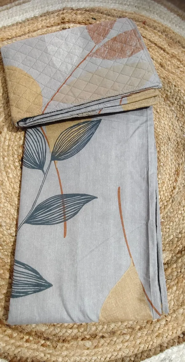 Decorative_Floral_Print_Bedsheet_With_Matching_2_Quilted_Pillow_Covers