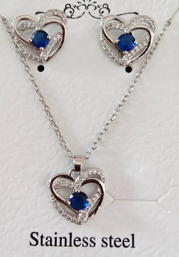 Heart-Shaped_Blue_Crystal_Stainless_Steel_Jewelry_Set