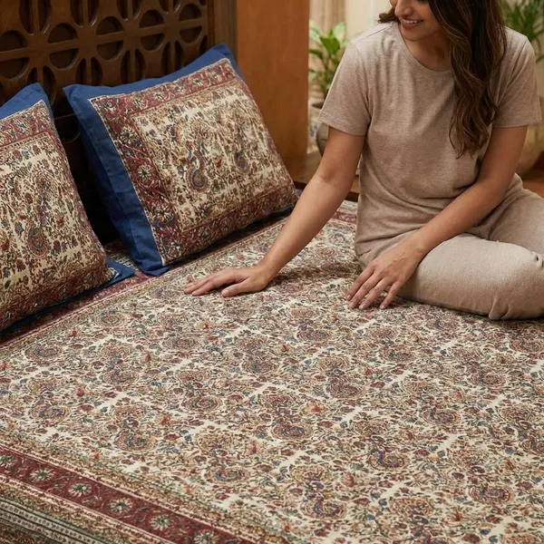 Ethnic_Jaipuri_Print_Double_Bedsheet_Set_With_2_Pillow_Covers