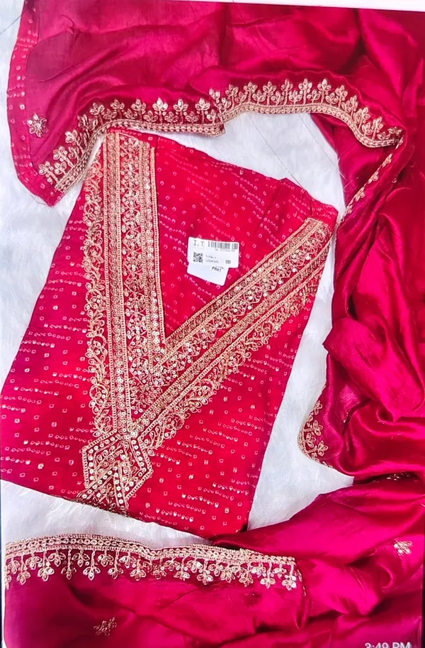 Elegant_Red_Embroidered_Unstitched_Salwar_Unstitched_Suit_With_Dupatta