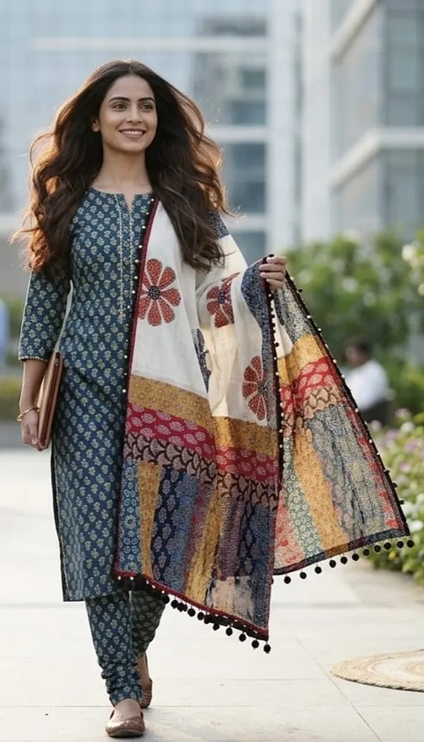 Indigo_Charm_Cotton_Suit_with_Appliqué_Work_Dupatta