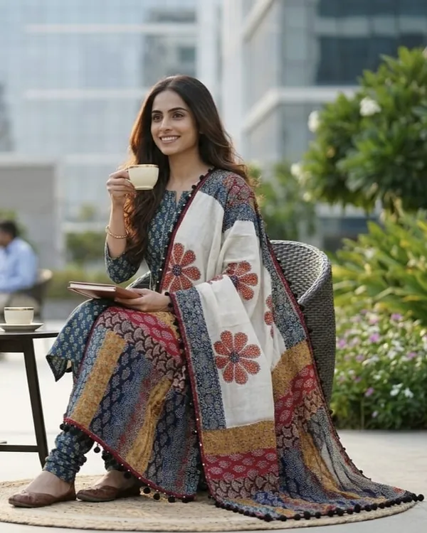 Indigo_Charm_Cotton_Suit_with_Appliqué_Work_Dupatta