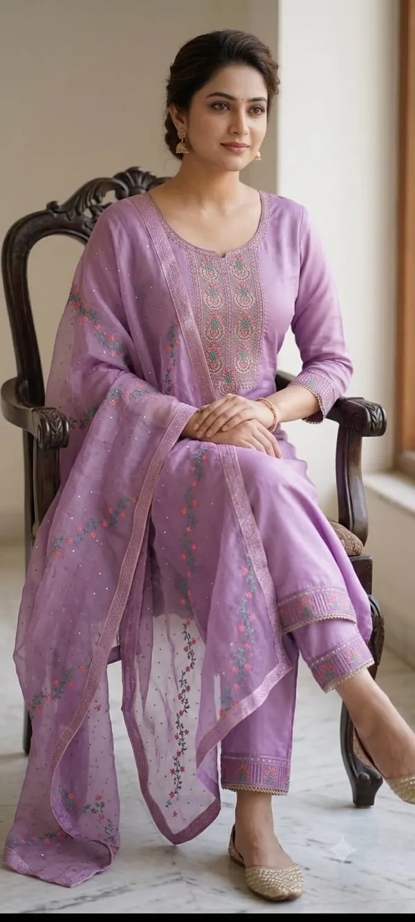 Lavender__Unstitched_Suit_Material_with_Embroidered_dupatta
