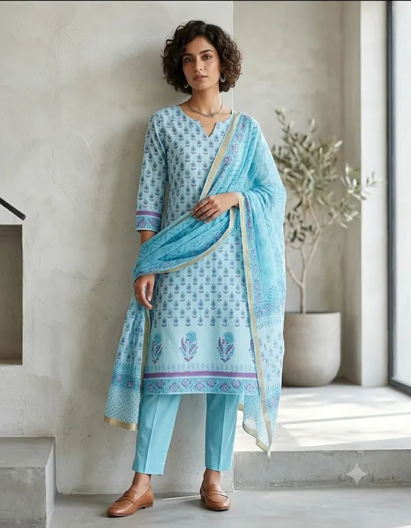 Light_Blue_Ethnic_Unstitched_Suit_with__Chiffon_Dupatta