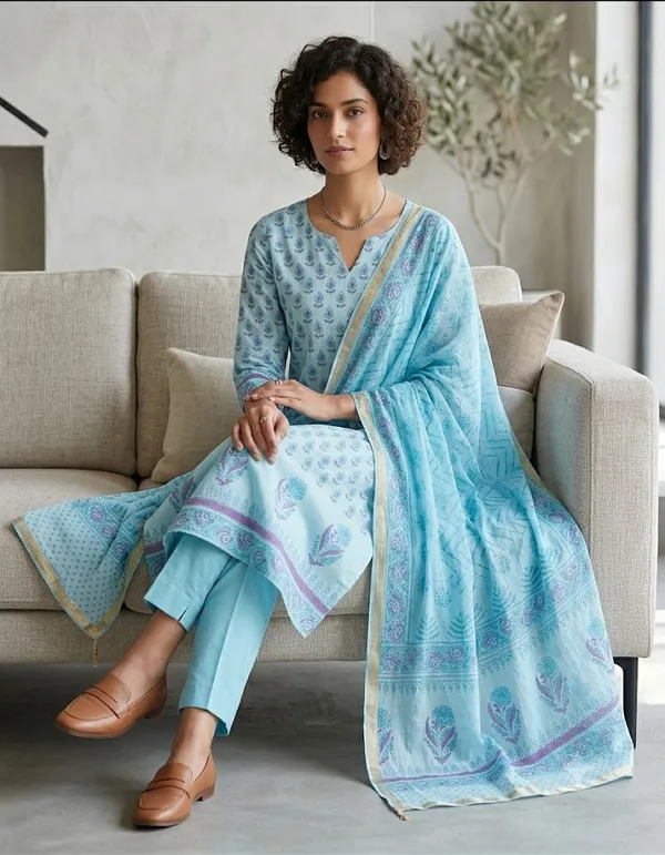Light_Blue_Ethnic_Unstitched_Suit_with__Chiffon_Dupatta