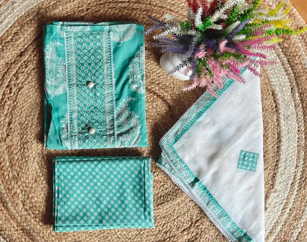 Mint_Breeze_Cotton_Suit_with_Doriya_Dupatta