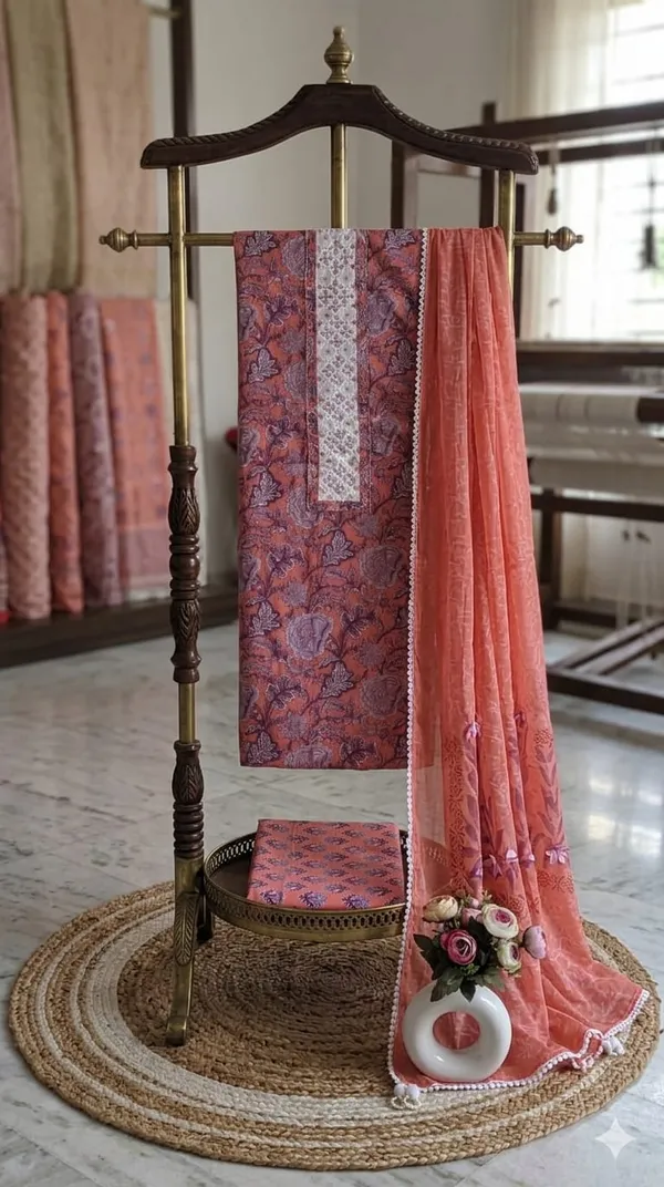 Peach_Blossom_Cotton_Suit_with_Embroidered_Yoke