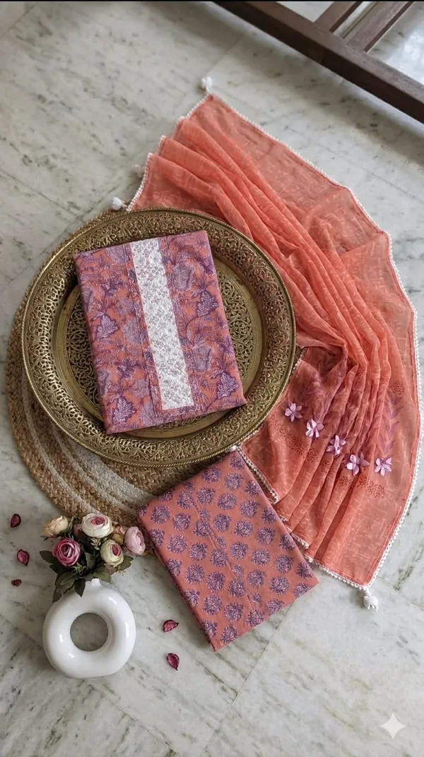 Peach_Blossom_Cotton_Suit_with_Embroidered_Yoke