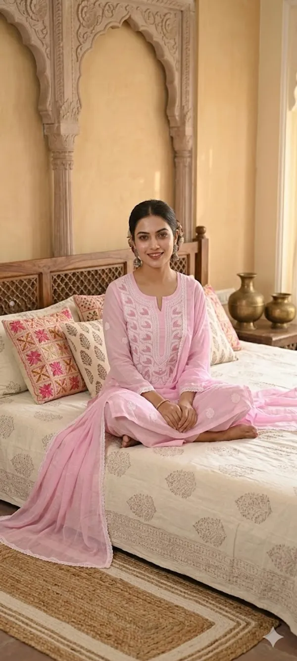 Pure_Georgette_Chikankari_Unstitched_Suit_With_Pure_Dupatta