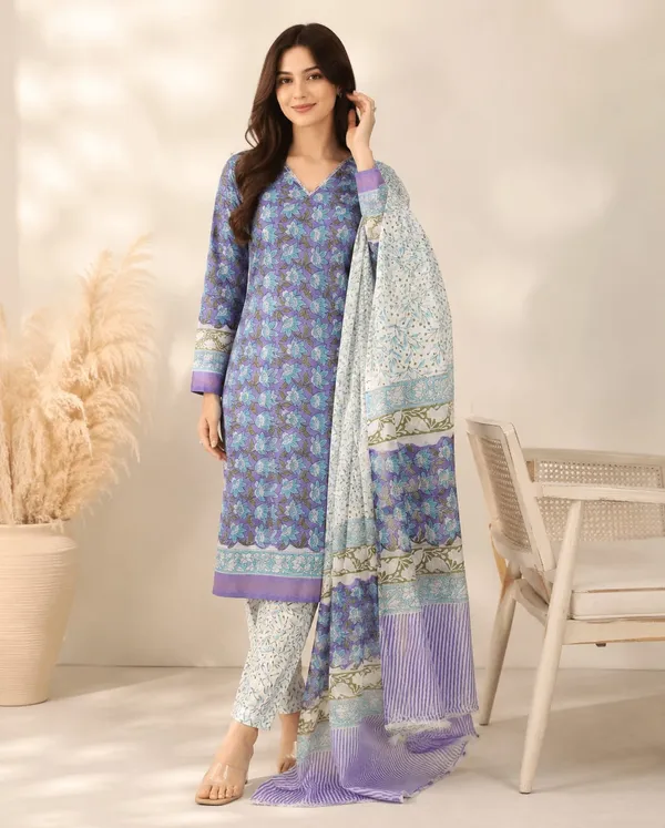 Premium_Purple_Floral_Pure_Chanderi_Suit_Material