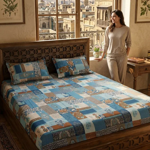 Printed_Cotton_Bedsheet_With_2_Pillow_Covers