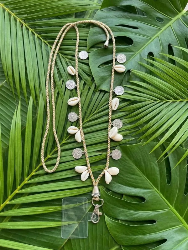 Beige_Braided_Shell_Phone_Lanyard_for_Women