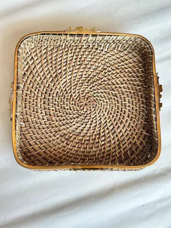 Brass_Rattan_Decorative_Tray