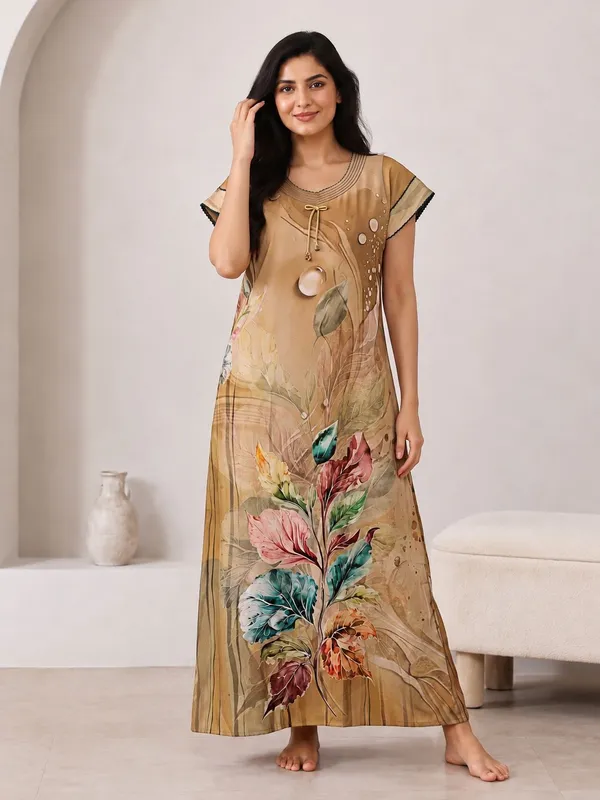 Didi_Nightwear_Digital_Alpine_Printed_Fancy_Sleeve_nighty