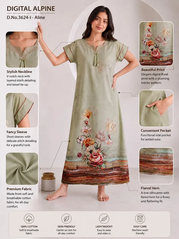 Didi_Nightwear_Digital_Alpine_Printed_Fancy_Sleeve_nighty