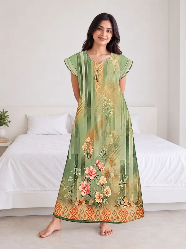 Didi_Nightwear_Digital_Alpine_Printed_Fancy_Sleeve_nighty