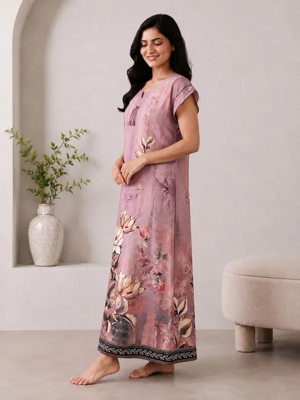 Didi_Nightwear_Digital_Alpine_Printed_Fancy_Sleeve_nighty