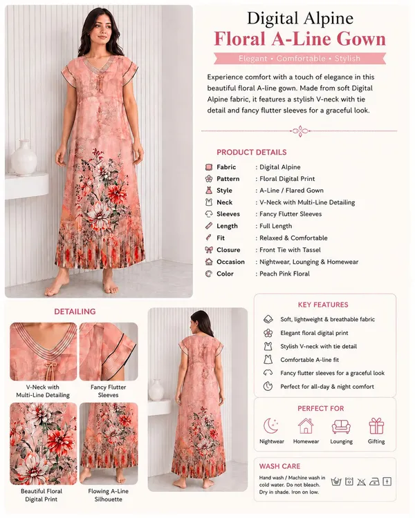 Didi_Nightwear_Digital_Alpine_Printed_Fancy_Sleeve_nighty