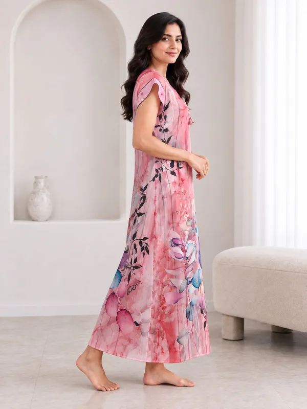 Didi_Nightwear_Digital_Alpine_Printed_Fancy_Sleeve_nighty
