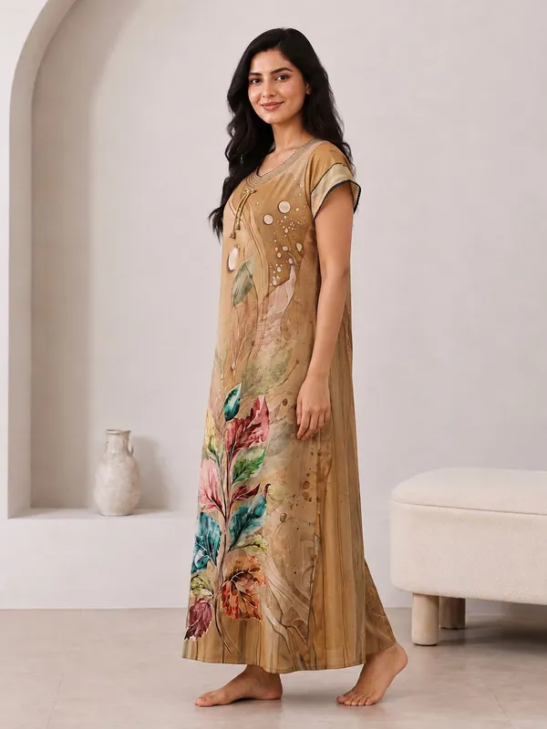 Didi_Nightwear_Digital_Alpine_Printed_Fancy_Sleeve_nighty
