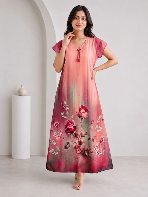 Didi_Nightwear_Digital_Alpine_Printed_Fancy_Sleeve_nighty