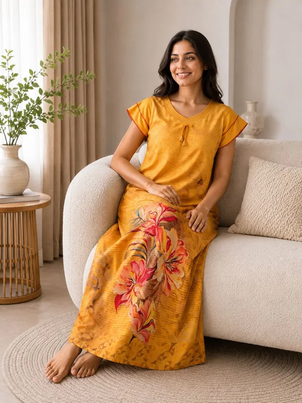 Didi_Nightwear_Digital_Alpine_Printed_Fancy_Sleeve_nighty