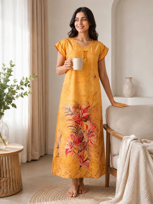 Didi_Nightwear_Digital_Alpine_Printed_Fancy_Sleeve_nighty