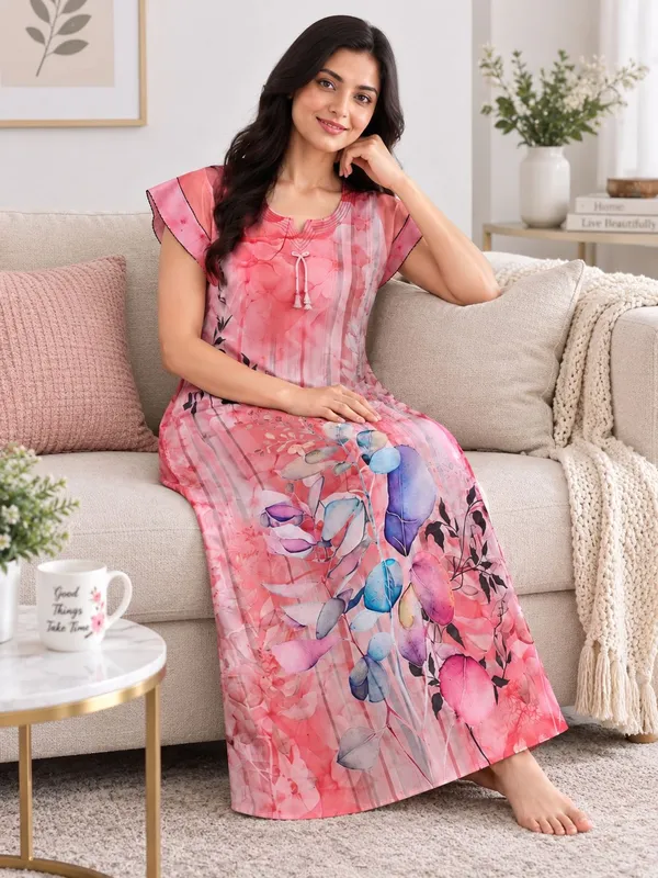 Didi_Nightwear_Digital_Alpine_Printed_Fancy_Sleeve_nighty