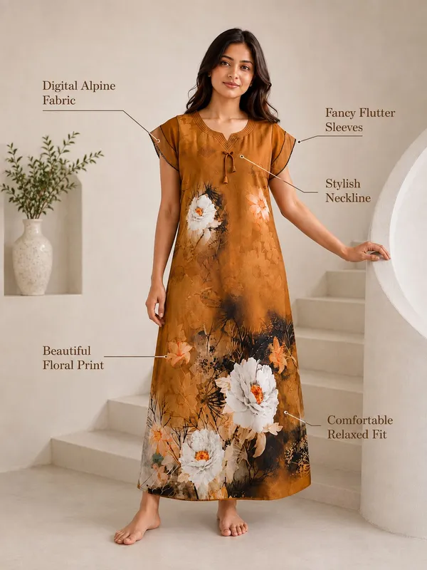 Didi_Nightwear_Digital_Alpine_Printed_Fancy_Sleeve_nighty