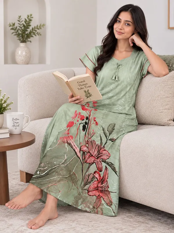 Didi_Nightwear_Digital_Alpine_Printed_Fancy_Sleeve_nighty